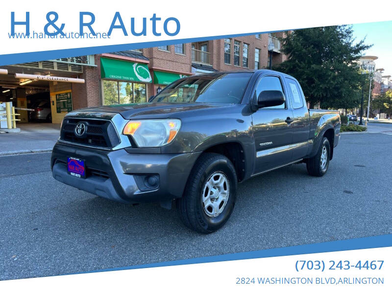 2012 Toyota Tacoma for sale at H & R Auto in Arlington VA