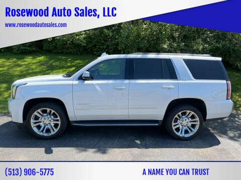 2017 GMC Yukon for sale at Rosewood Auto Sales, LLC in Hamilton OH
