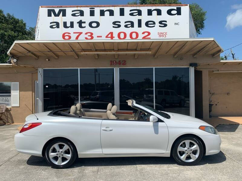 2006 Toyota Camry Solara for sale at Mainland Auto Sales Inc in Daytona Beach, FL