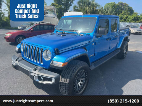 2021 Jeep Gladiator for sale at Just Right Camper And Truck Sales in Panama City FL
