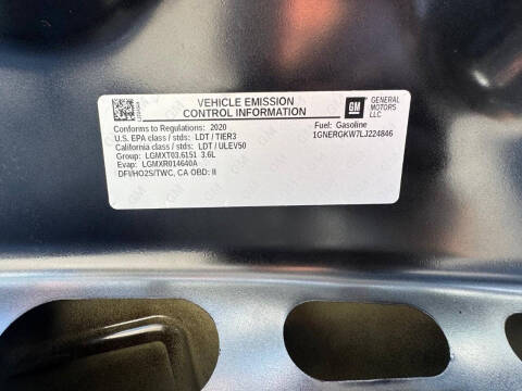 2020 Chevrolet Traverse LT Cloth