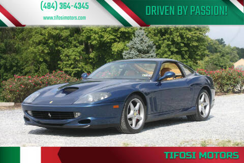 1998 Ferrari 550 for sale at Tifosi Motors in Downingtown PA