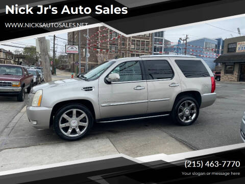 2008 Cadillac Escalade for sale at Nick Jr's Auto Sales in Philadelphia PA