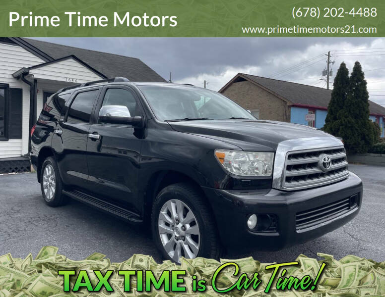 2011 Toyota Sequoia for sale at Prime Time Motors in Marietta GA
