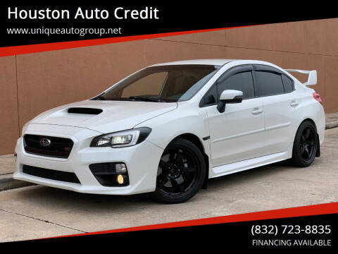 2016 Subaru WRX for sale at Houston Auto Credit in Houston TX