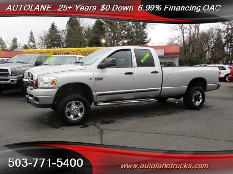 2007 Dodge Ram 2500 for sale at Auto Lane in Portland OR