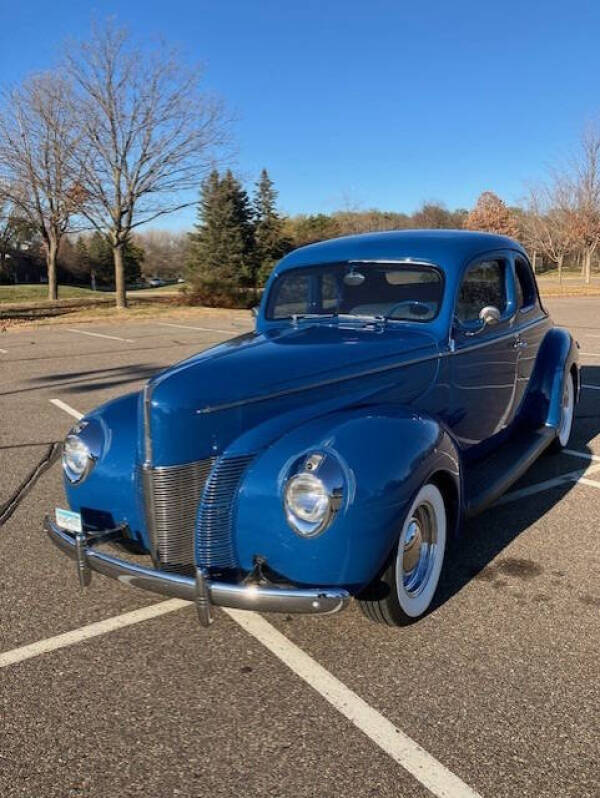 1940 Ford Deluxe for sale at Hooked On Classics in Excelsior MN