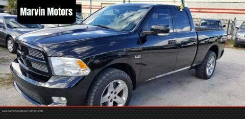 2012 RAM Ram Pickup 1500 for sale at Marvin Motors in Kissimmee FL