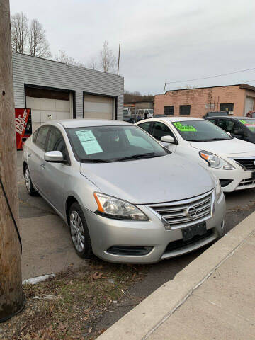 2013 Nissan Sentra for sale at Alpha Motors in Scranton PA