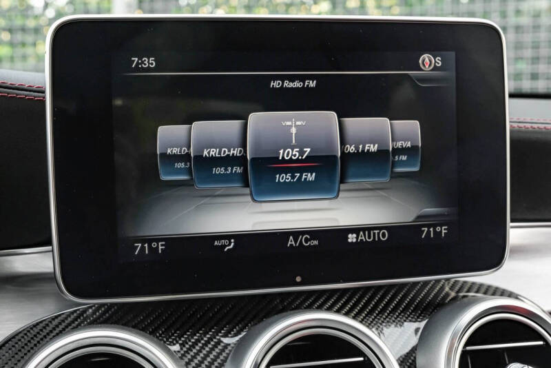 2018 Mercedes-Benz C-Class AMG C 63 S