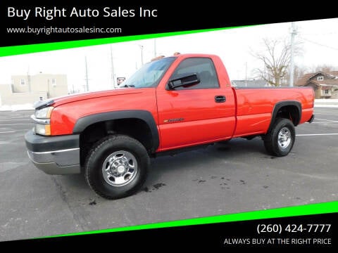 2004 Chevrolet Silverado 2500HD for sale at Buy Right Auto Sales Inc in Fort Wayne IN