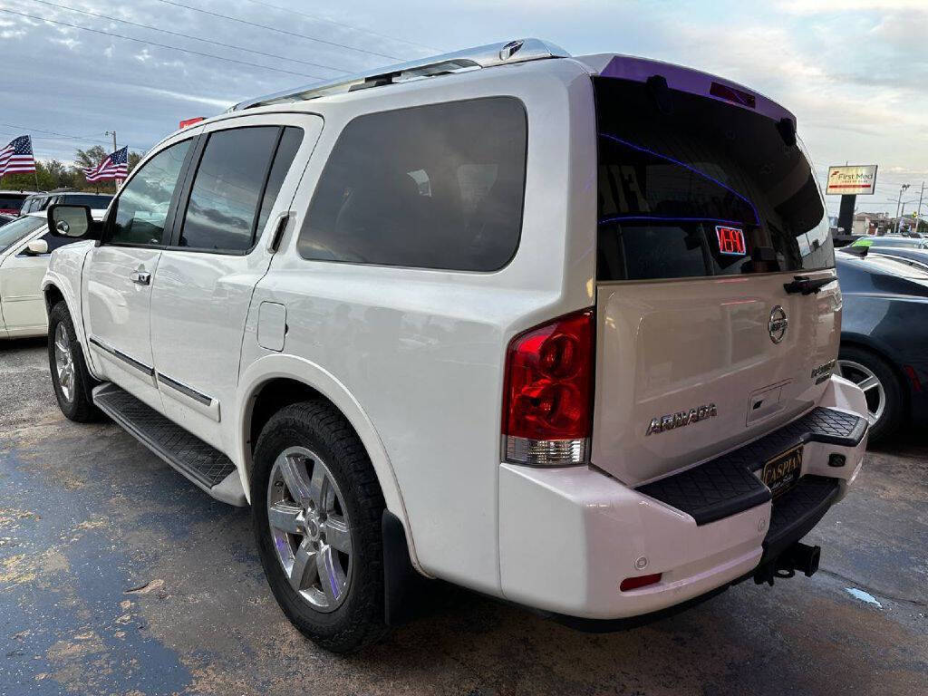 2014 Nissan Armada for sale at Caspian Auto Sales in Oklahoma City, OK