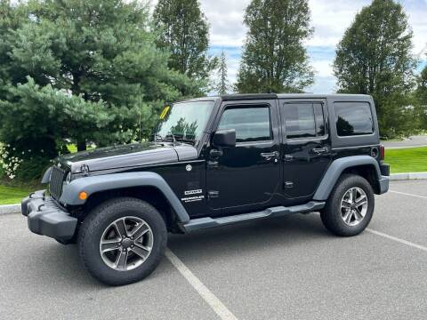 2017 Jeep Wrangler Unlimited for sale at Chris Auto South in Agawam MA