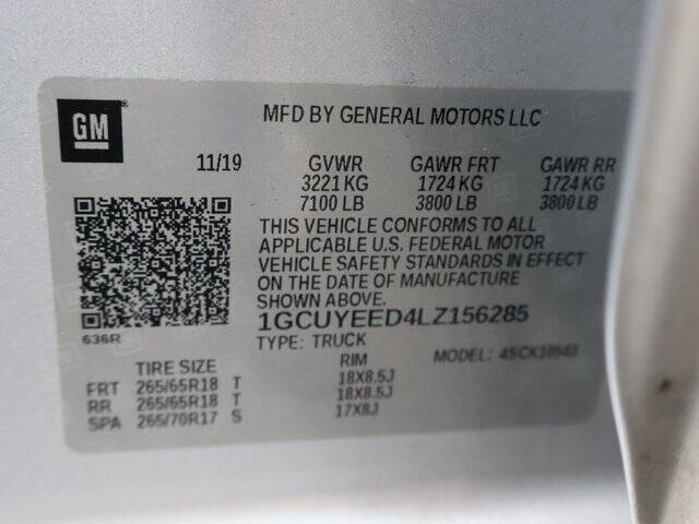 2020 Chevrolet Silverado 1500