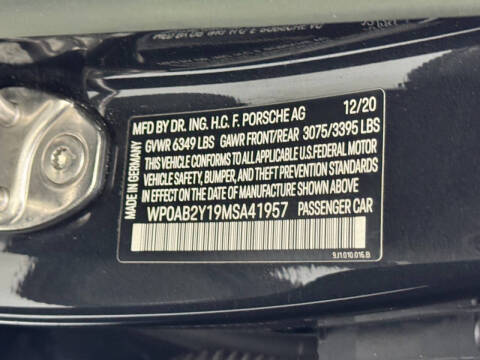 2021 Porsche Taycan 4S