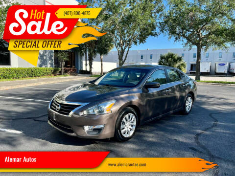 2014 Nissan Altima for sale at Alemar Autos in Orlando FL