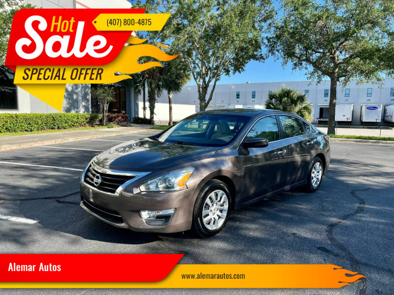2014 Nissan Altima for sale at Alemar Autos in Orlando FL