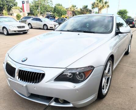 2005 BMW 6 Series for sale at Car Ex Auto Sales in Houston TX