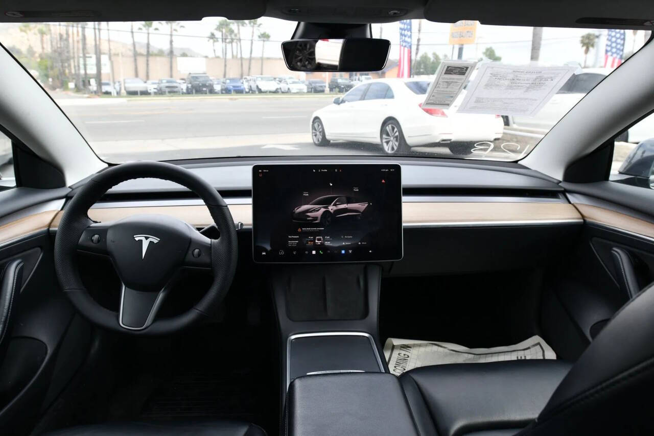 Gray 2023 Tesla Model 3 Base 4dr Sedan 22