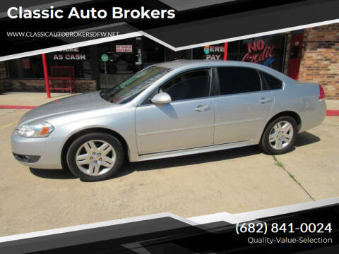 2011 Chevrolet Impala for sale at Classic Auto Brokers in Haltom City TX