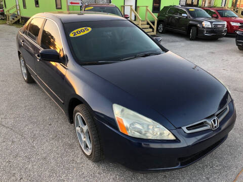 2005 Honda Accord for sale at Marvin Motors in Kissimmee FL