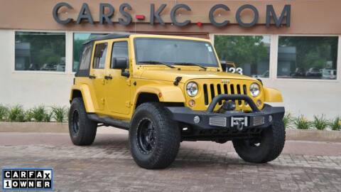 2015 Jeep Wrangler Unlimited for sale at Cars-KC LLC in Overland Park KS
