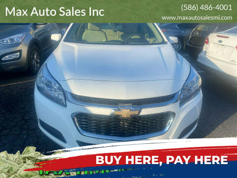 2016 Chevrolet Malibu Limited for sale at Max Auto Sales Inc in Warren MI
