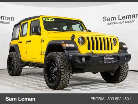 2019 Jeep Wrangler Unlimited for sale at Sam Leman Chrysler Jeep Dodge of Peoria in Peoria IL