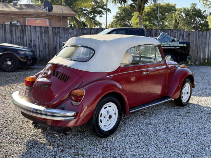 1978 Volkswagen Beetle Convertible