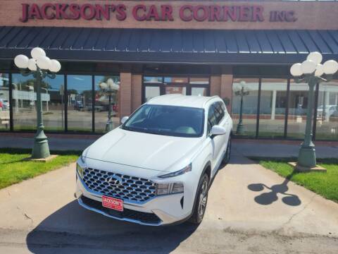 2021 Hyundai Santa Fe for sale at Jacksons Car Corner Inc in Hastings NE