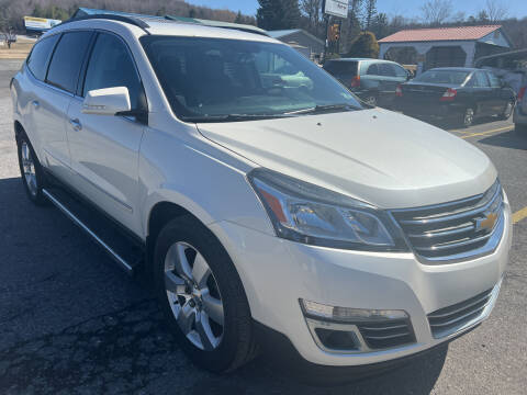 2013 Chevrolet Traverse for sale at BURNWORTH AUTO INC in Windber PA