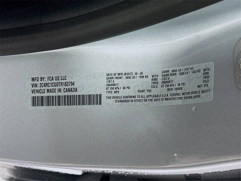 2026 Chrysler Voyager LX