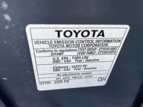 2014 Toyota Corolla S