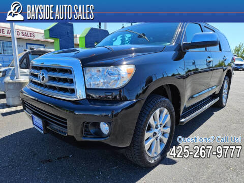 2012 Toyota Sequoia for sale at BAYSIDE AUTO SALES in Everett WA