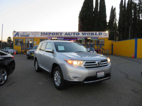 2012 Toyota Highlander for sale at Import Auto World in Hayward CA