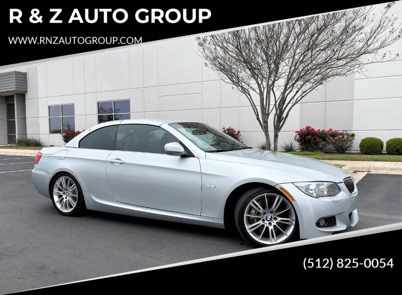 2012 BMW 3 Series for sale at R & Z AUTO GROUP in Austin TX