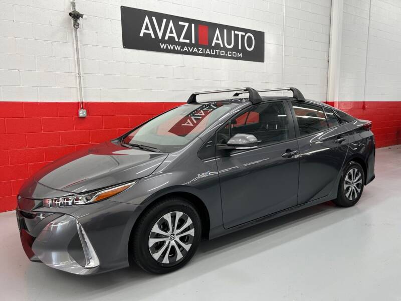 2021 Toyota Prius Prime for sale at AVAZI AUTO GROUP LLC in Gaithersburg MD