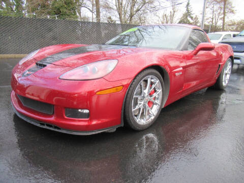 2008 Chevrolet Corvette for sale at LULAY'S CAR CONNECTION in Salem OR