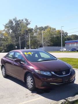 2014 Honda Civic for sale at Lake County Auto Sales in Waukegan IL