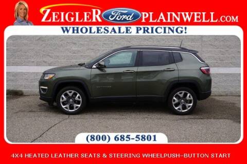 2019 Jeep Compass for sale at Zeigler Ford of Plainwell- Jeff Bishop - Zeigler Ford of Lowell in Lowell MI