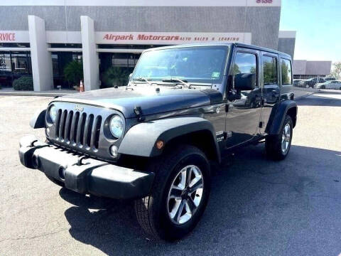 2017 Jeep Wrangler Unlimited for sale at All Credit Auto Source - Airpark Motorcars in Scottsdale AZ