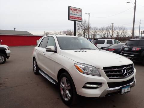 2013 Mercedes-Benz M-Class for sale at Marty's Auto Sales in Savage MN