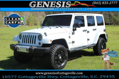 2011 Jeep Wrangler Unlimited for sale at Genesis Of Cottageville in Cottageville SC
