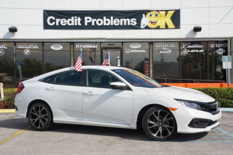 2021 Honda Civic for sale at Car Depot in Miramar FL