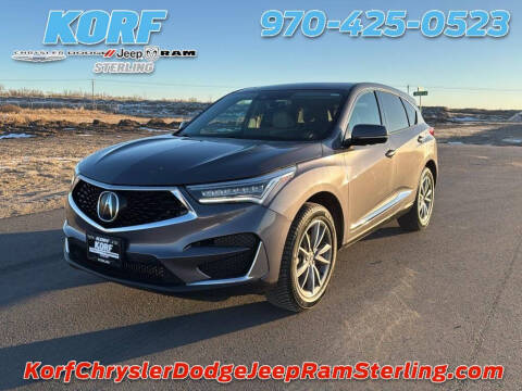 2021 Acura RDX for sale at Tony Peckham @ Korf Motors in Sterling CO