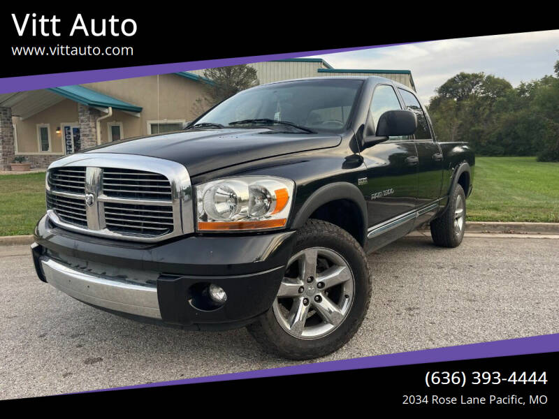 2006 Dodge Ram Pickup 1500 for sale at Vitt Auto in Pacific MO