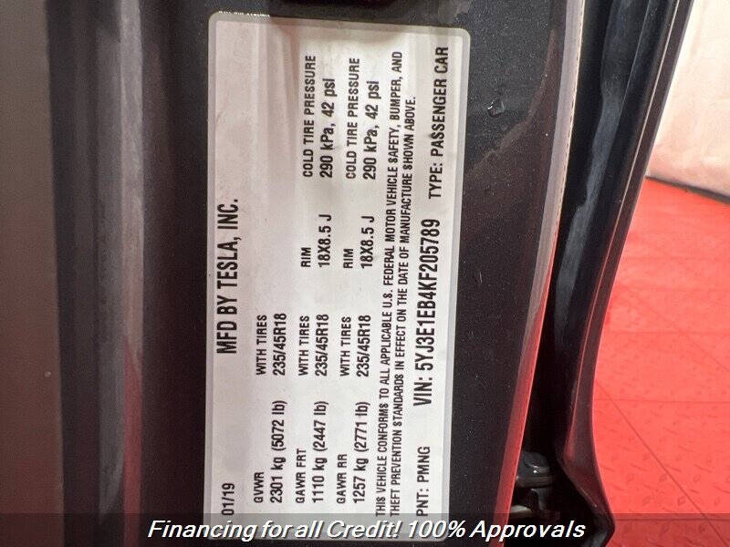 2019 Tesla Model 3 Long Range