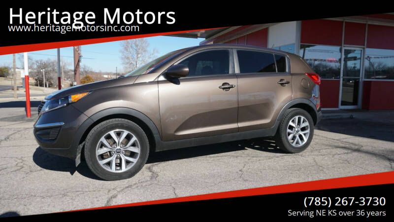 2014 Kia Sportage for sale at Heritage Motors in Topeka KS