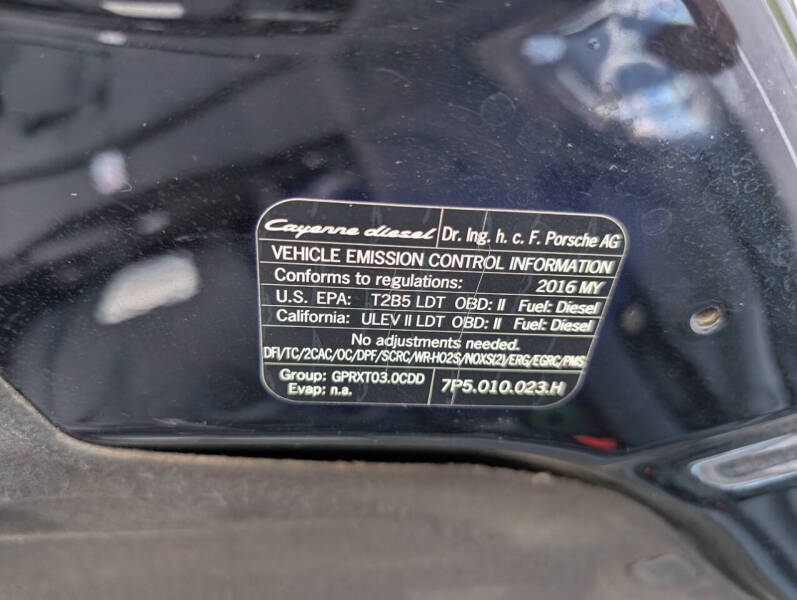 2016 Porsche Cayenne Diesel
