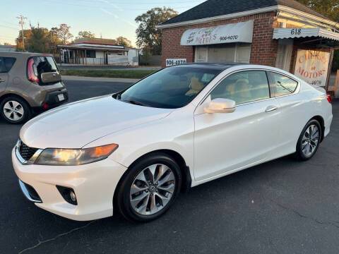 2014 Honda Accord for sale at Cherry Motors in Greenville SC